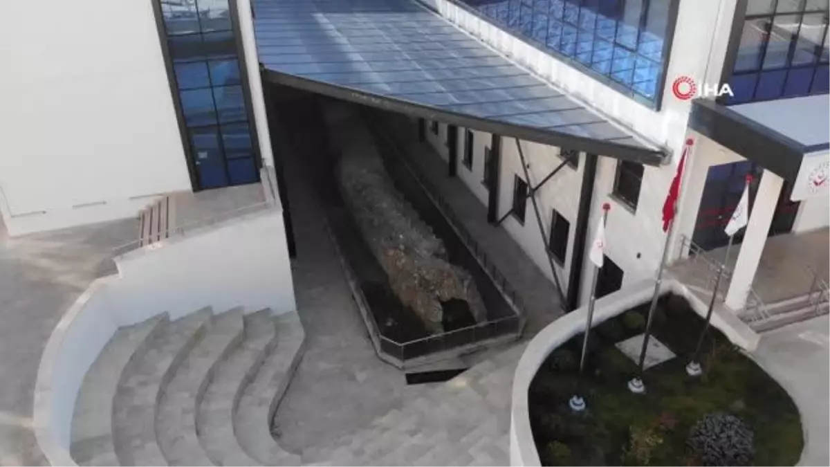 Temel kazasında ortaya çıkmıştı... 5 asırlık kanal koruma altına alındı