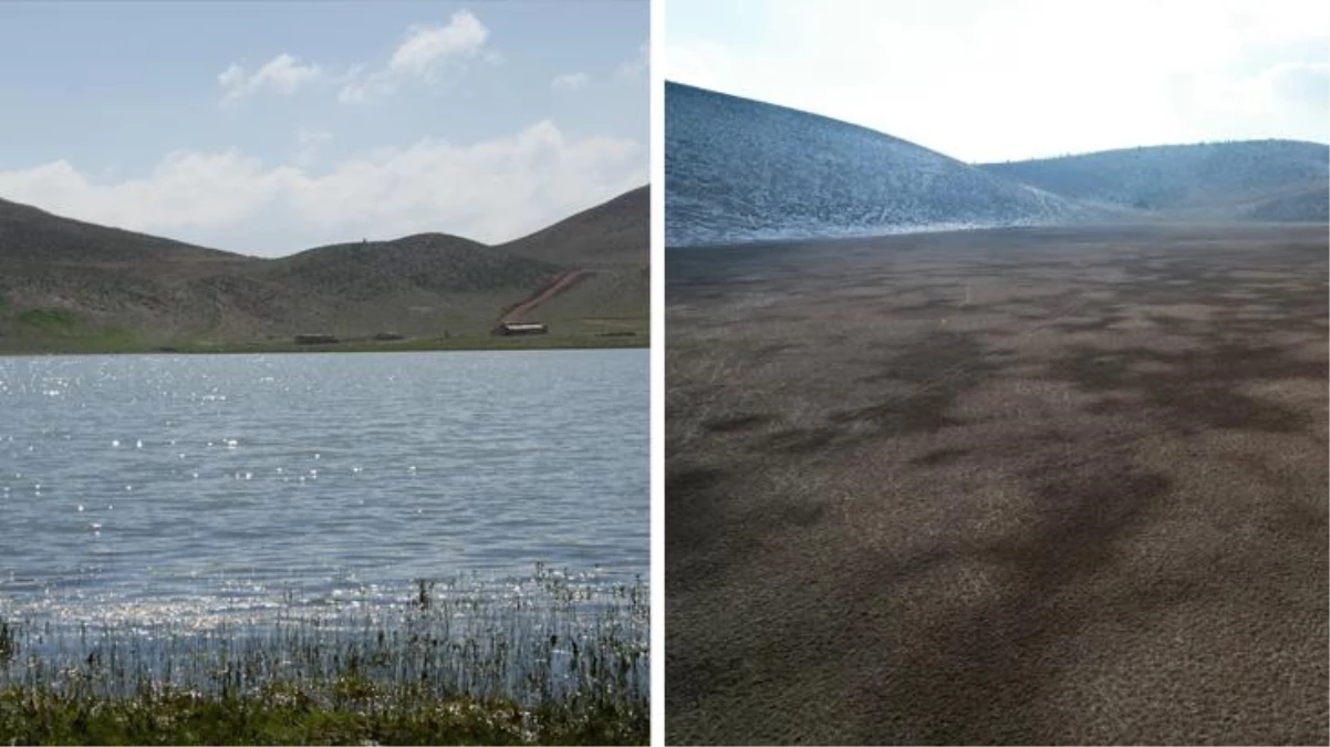 Türkiye\'deki kuraklığı en iyi anlatan fotoğraf! Bölgeye hayat veren göl yok oldu