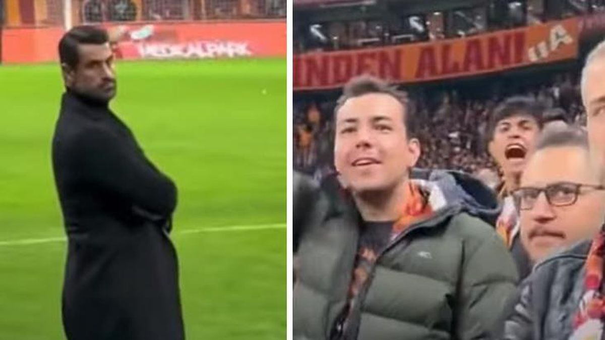 Galatasaray taraftarından Volkan Demirel'e büyük saygısızlık! Sadece bakmakla yetindi