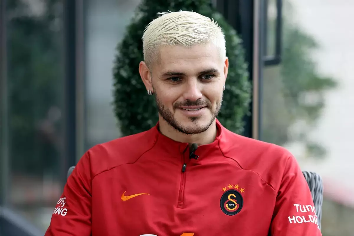 Galatasaraylı yıldız Mauro Icardi, kulüp televizyonuna konuştu Açıklaması