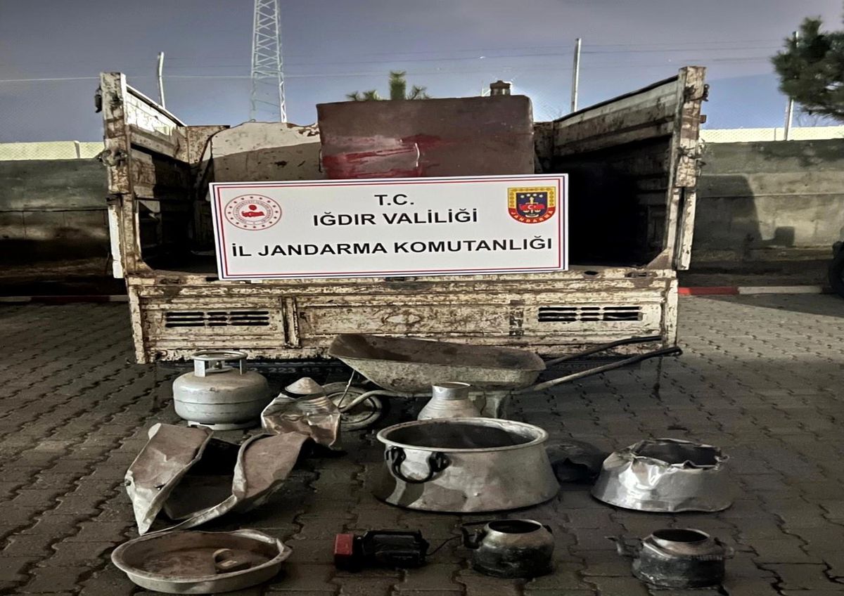 Iğdır\'da köylerde hırsızlık: 2 gözaltı