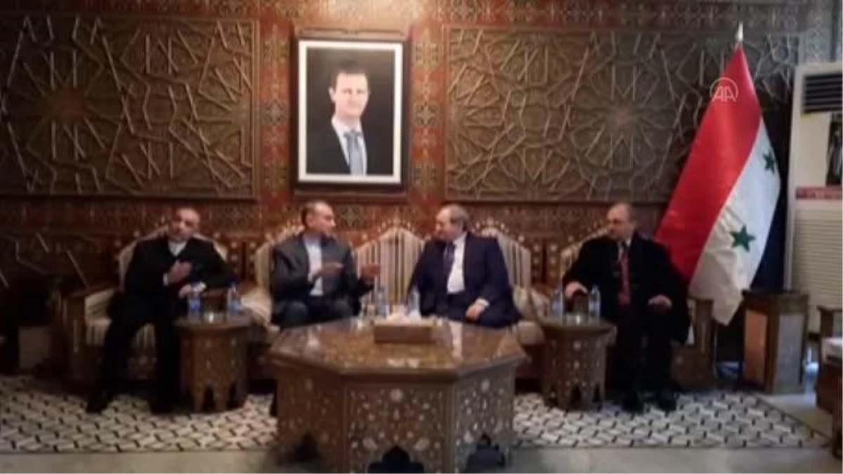 İran Dışişleri Bakanı Abdullahiyan, Suriye\'de