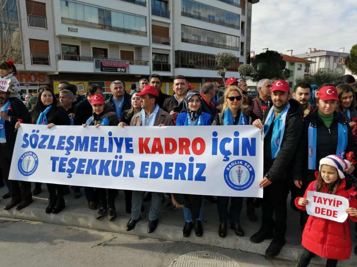 Kamu personellerinden Cumhurbaşkanı Erdoğan\'a Teşekkür
