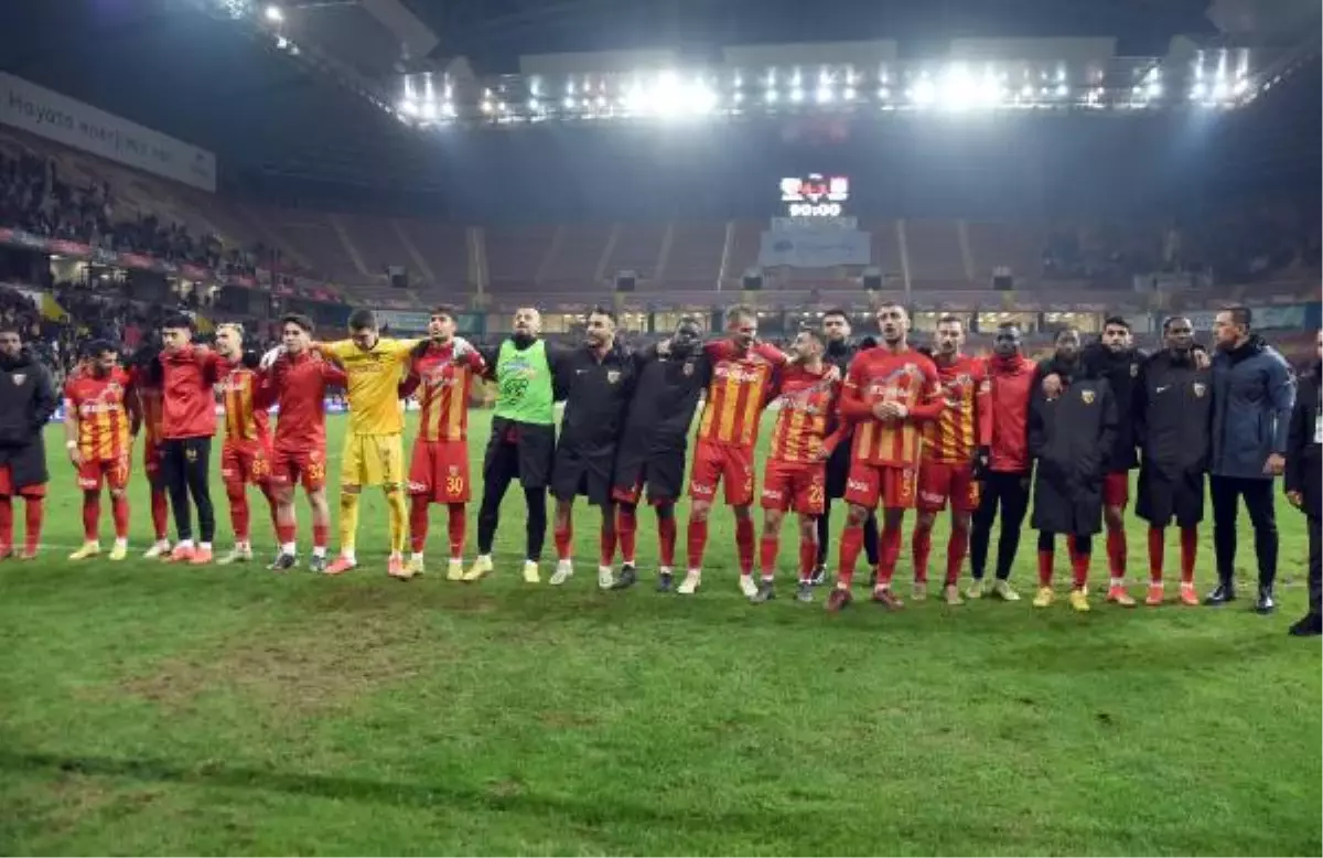 Kayserispor 4 maç sonra galip geldi