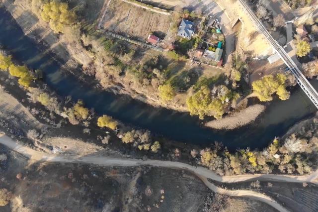 Kuraklık, Türkiye'nin en uzun nehrini de etkiledi! Kızılırmak'ta adacıklar ortaya çıktı