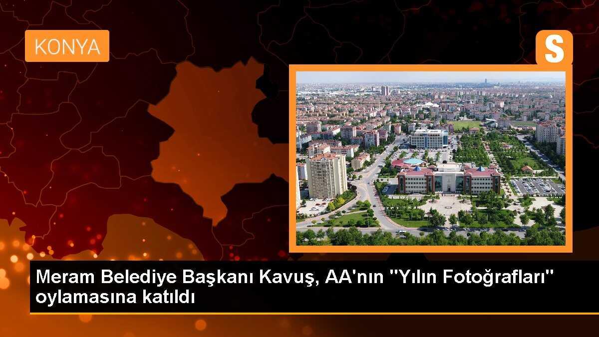 Meram Belediye Başkanı Kavuş, AA\'nın "Yılın Fotoğrafları" oylamasına katıldı