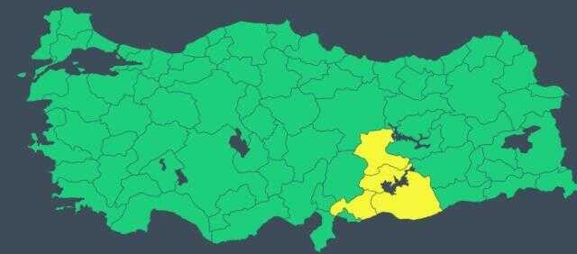 Meteoroloji'den 4 kent için sarı kodlu uyarı! Kuvvetli sağanak geliyor
