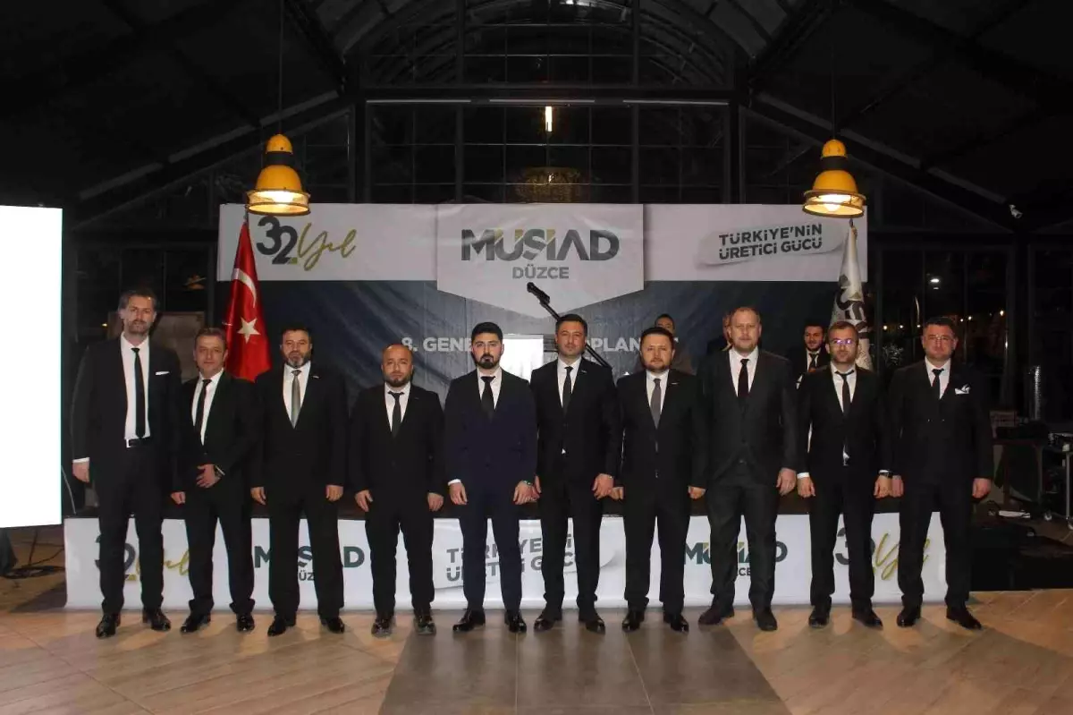 MÜSİAD Düzce\'nin yeni başkanı Sağlam oldu