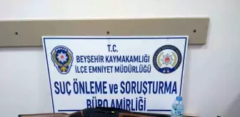 Şüphe üzerine durdurulan otomobilden silah ve mermi çıktı