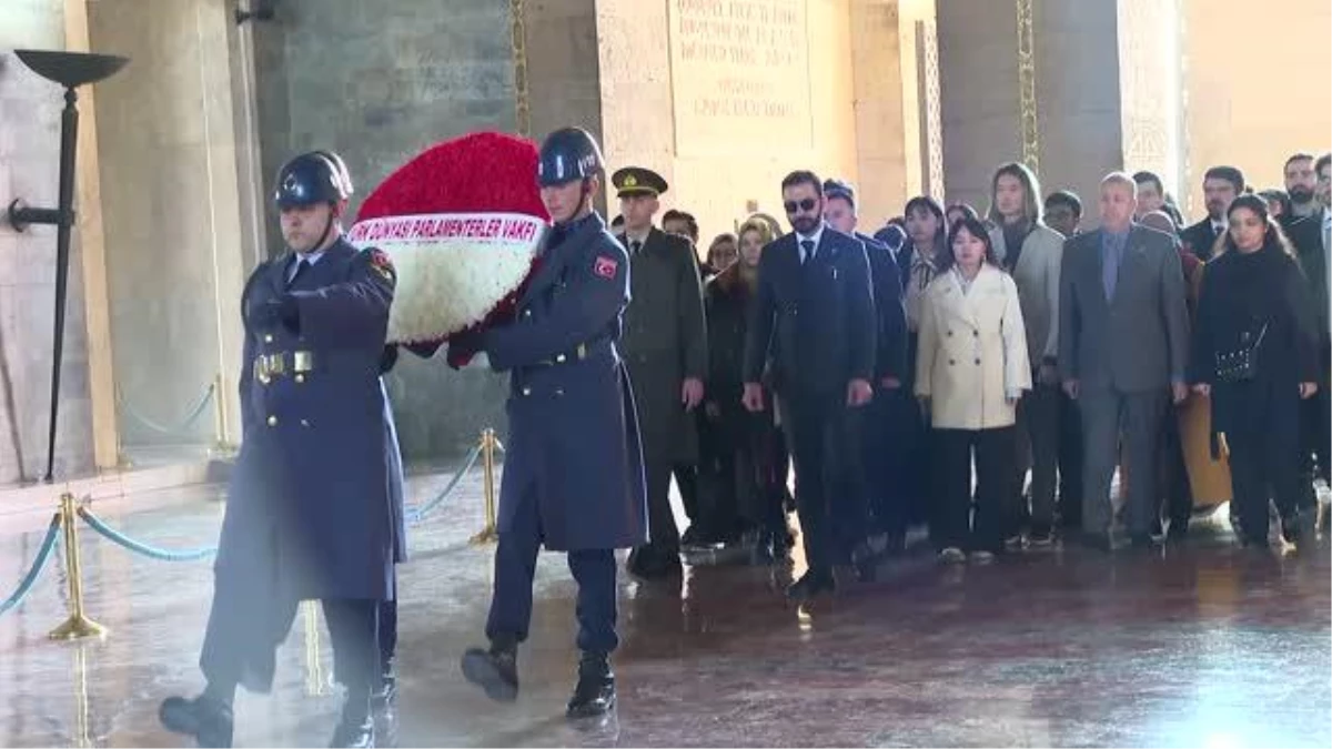 TDPV Türk Dünyası Gençlik Konseyi, Anıtkabir\'i ziyaret etti