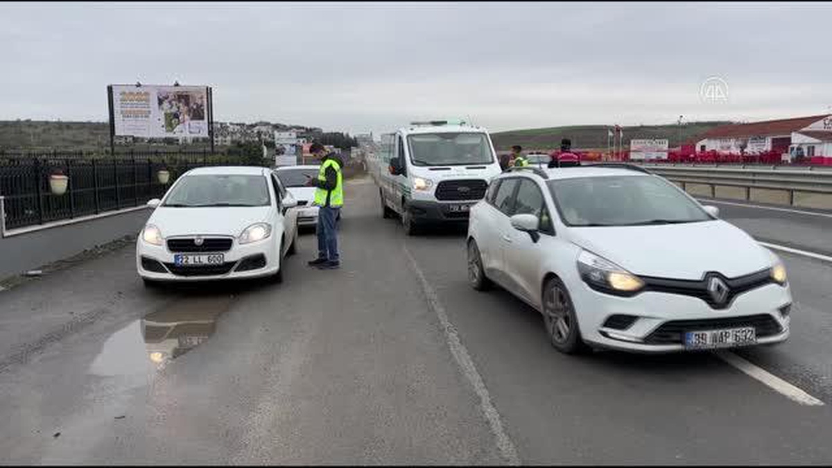 Edirne\'de "huzur ve güven uygulaması" yapıldı