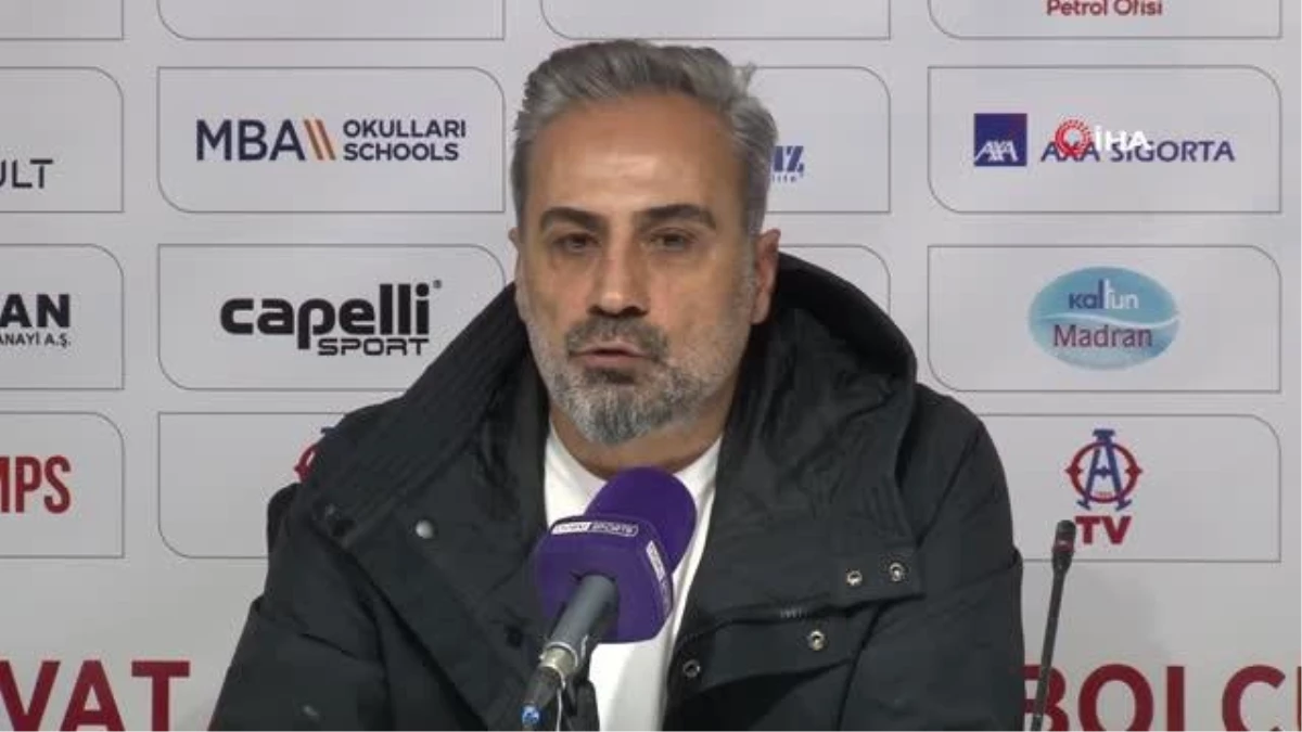 Mustafa Dalcı: "İlk yarı etkili oyunumuzu ikinci yarı sahaya yansıtamadık"