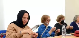 NİLSEM kursiyerleri gümüş kazaz sanatını öğreniyor