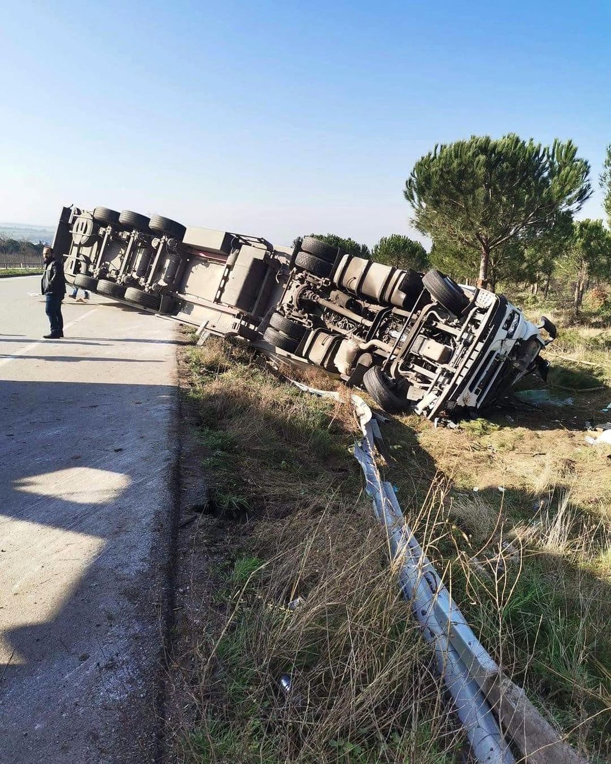 Biga\'da TIR kazası