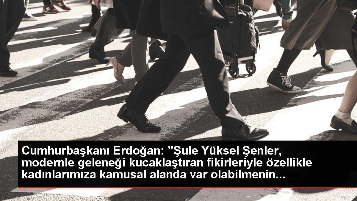 Cumhurbaşkanı Erdoğan, Şule Yüksel Şenler Vakfı hizmet binası açılış töreninde konuştu: (2)