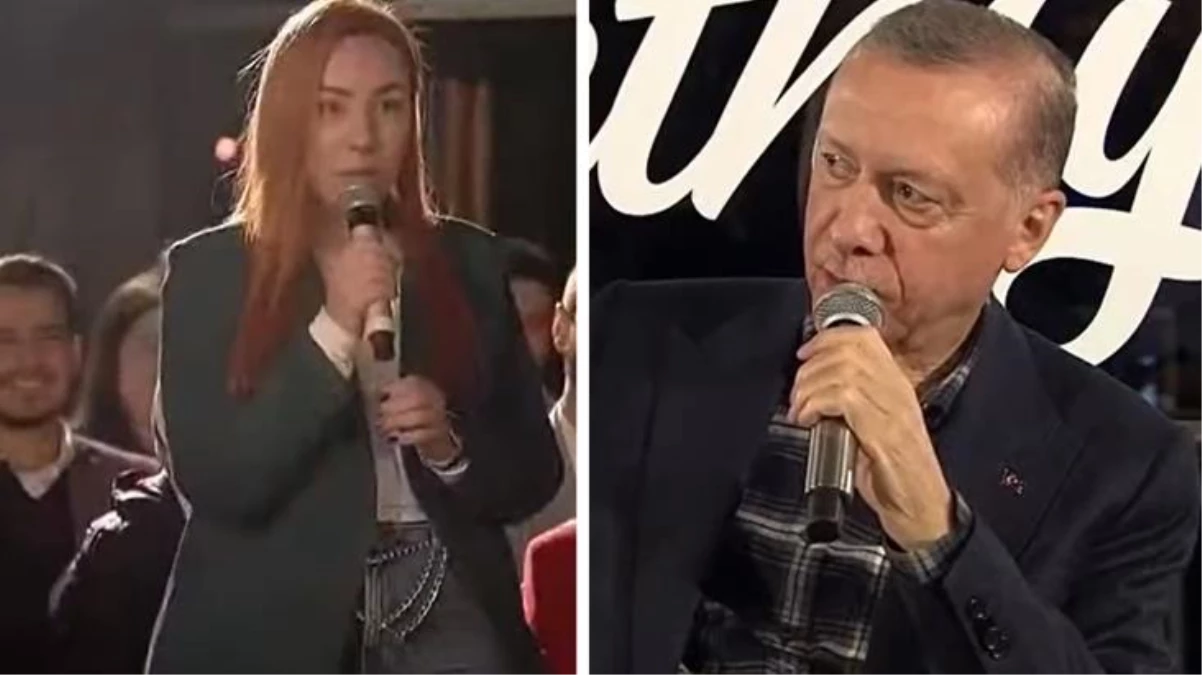 Gençlik buluşmasına damga vuran diyalog! Cumhurbaşkanı Erdoğan\'ın sorusuyla yüz ifadesi değişti