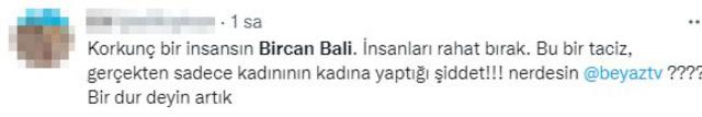 Hafsanur Sancaktutan'ın intihara teşebbüs ettiğini söyleyen Bircan Bali'ye tepki yağıyor: Bu kadına şiddet