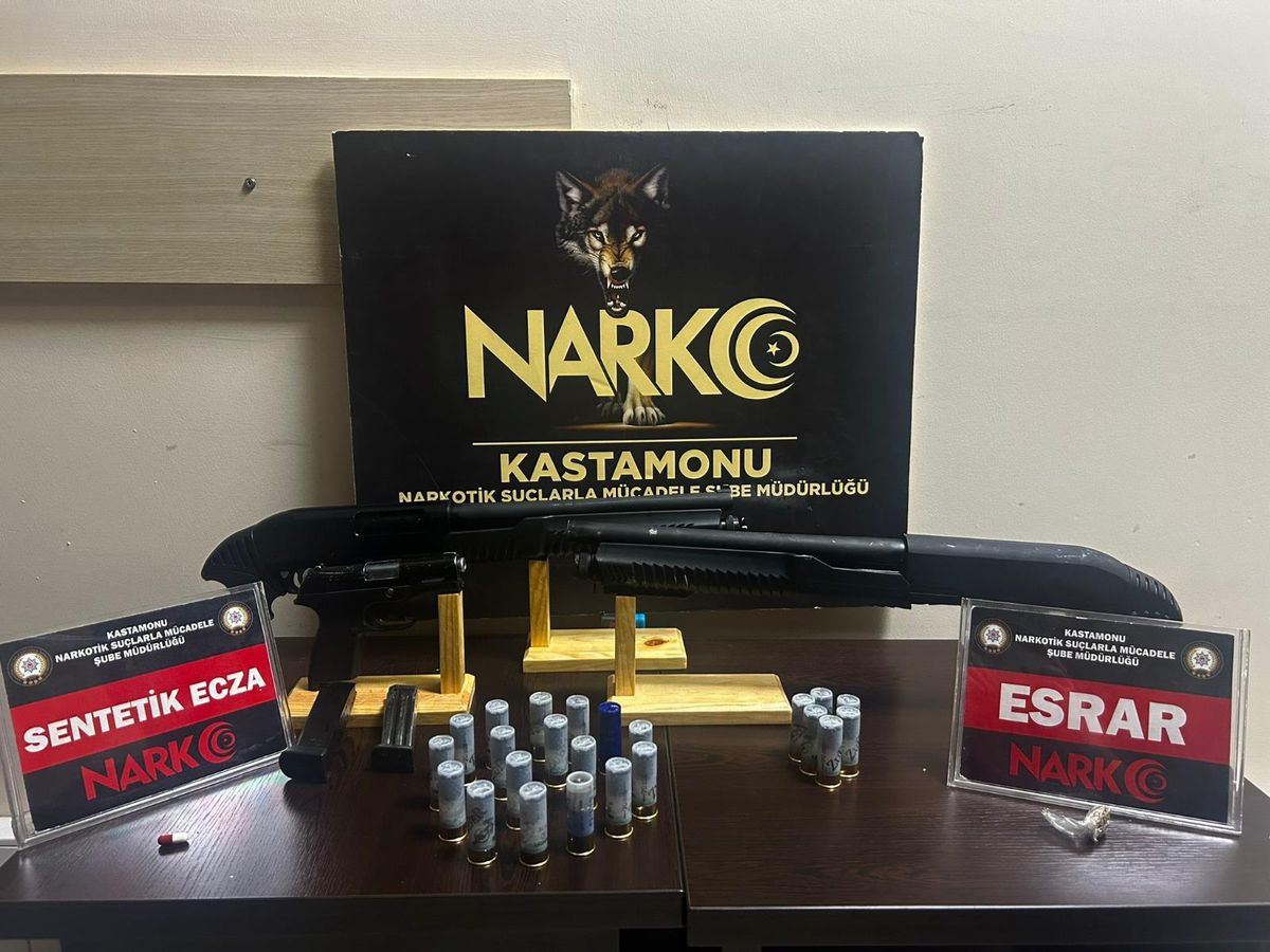 Kastamonu\'da uyuşturucu operasyonunda 5 şüpheli gözaltına alındı