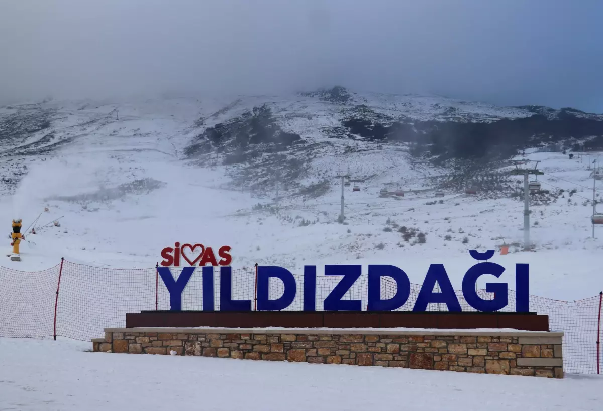 Yıldız Dağı\'nda kayak sezonu açıldı