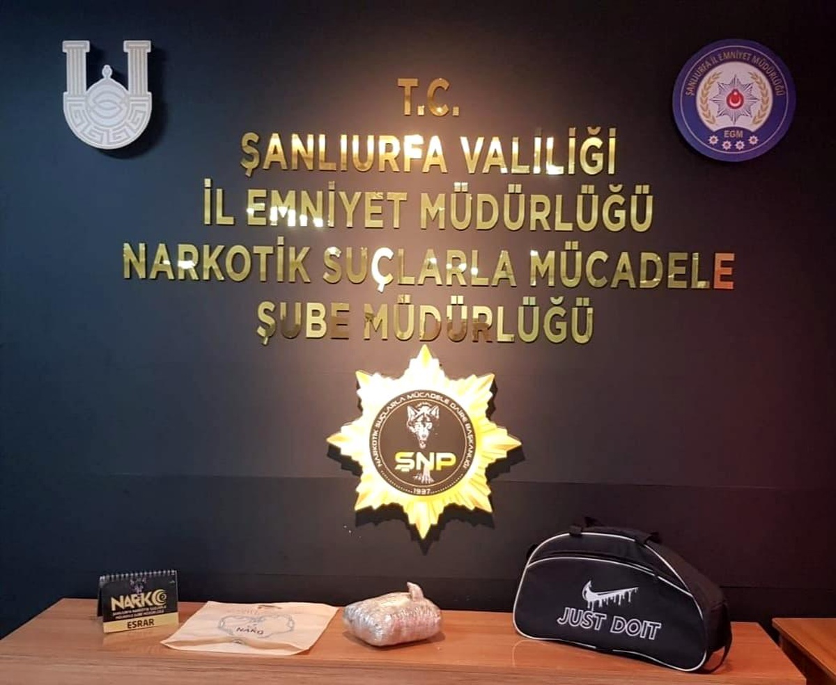 Yolcu otobüsünde uyuşturucu ele geçirildi