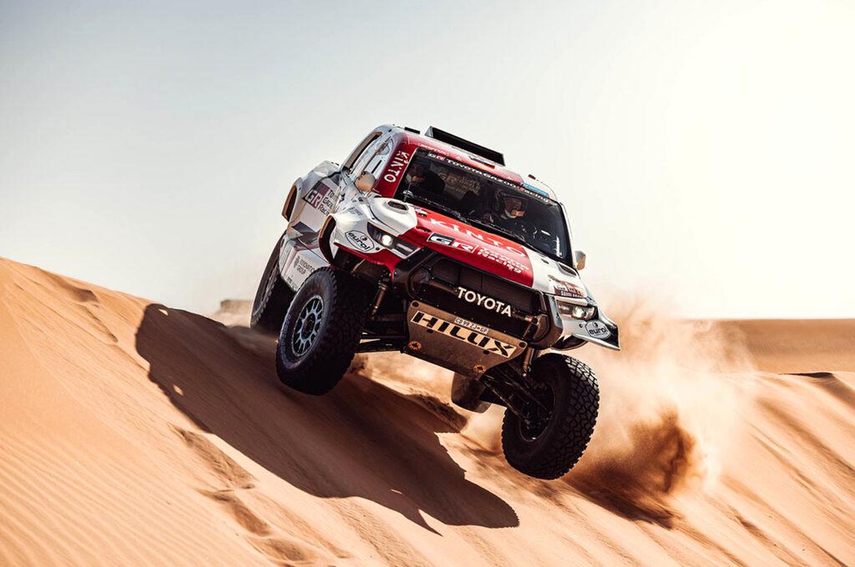 2023 Dakar Rallisi\'ne Toyota damgası