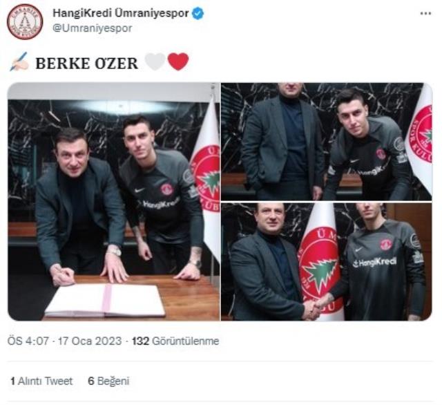 Bir gün içinde iki takıma imza attı! Fenerbahçe'den ayrılan Berke Özer'in kariyer yolculuğu herkesi şaşırttı