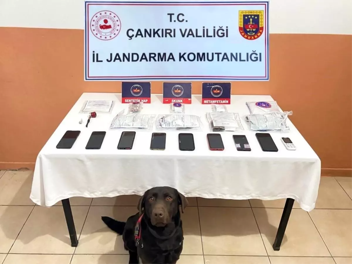 Çankırı'da uyuşturucu operasyonu: 7 gözaltı