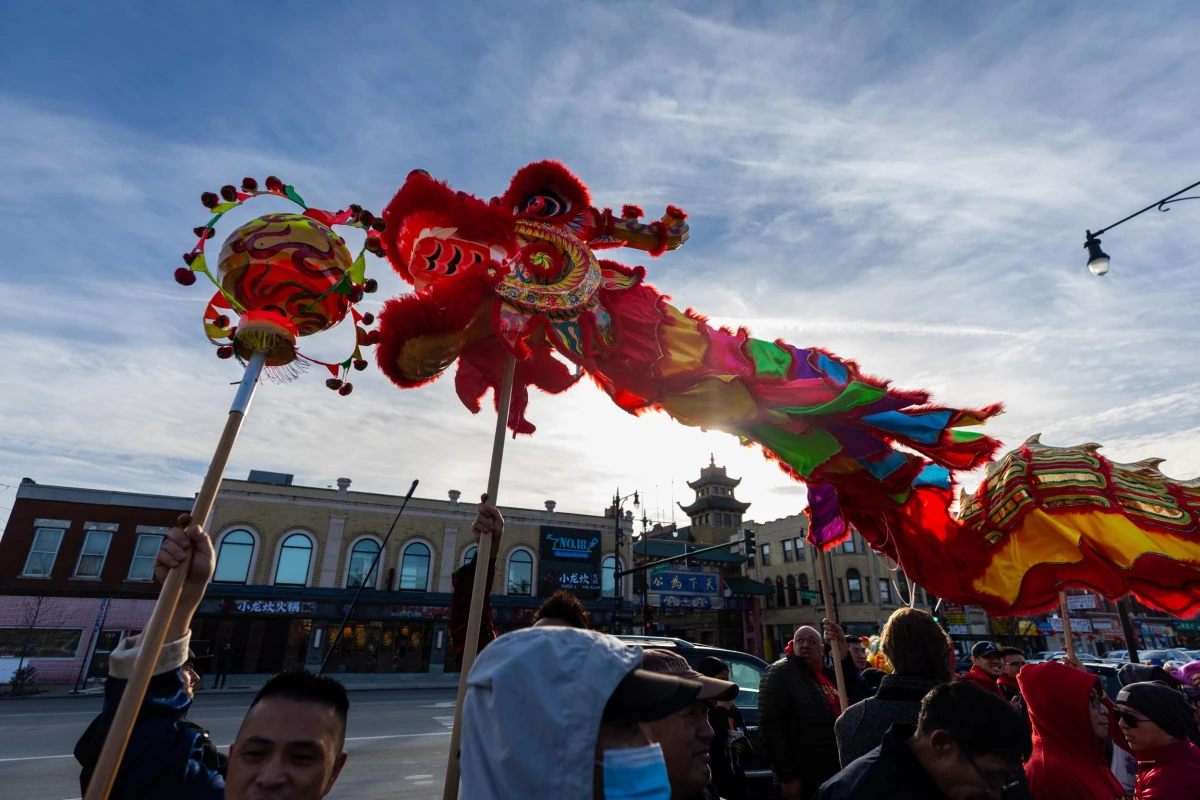 Chicago\'da Çin Yeni Yılı Kutlamaları