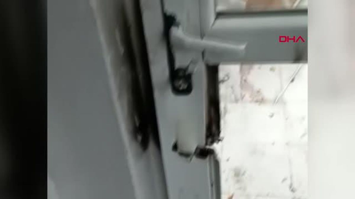 Akılalmaz olay! Balkon kapısını yakarak içeri girip hırsızlık yaptılar