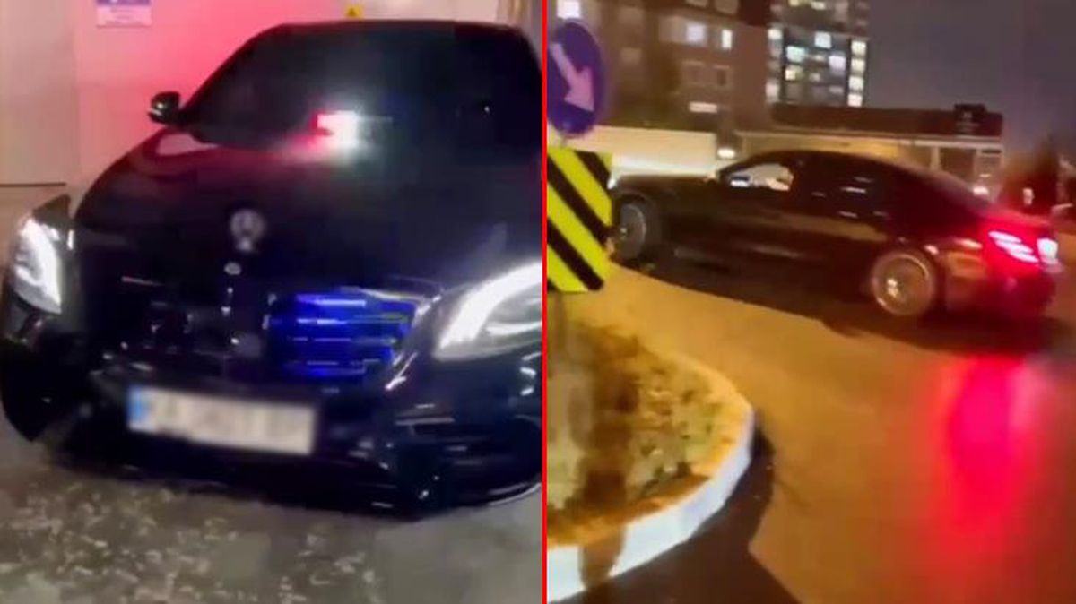 Hem yabancı plakalı hem de çakarlı! Kim bu vatandaşların hayatını tehlikeye atan kişiler?