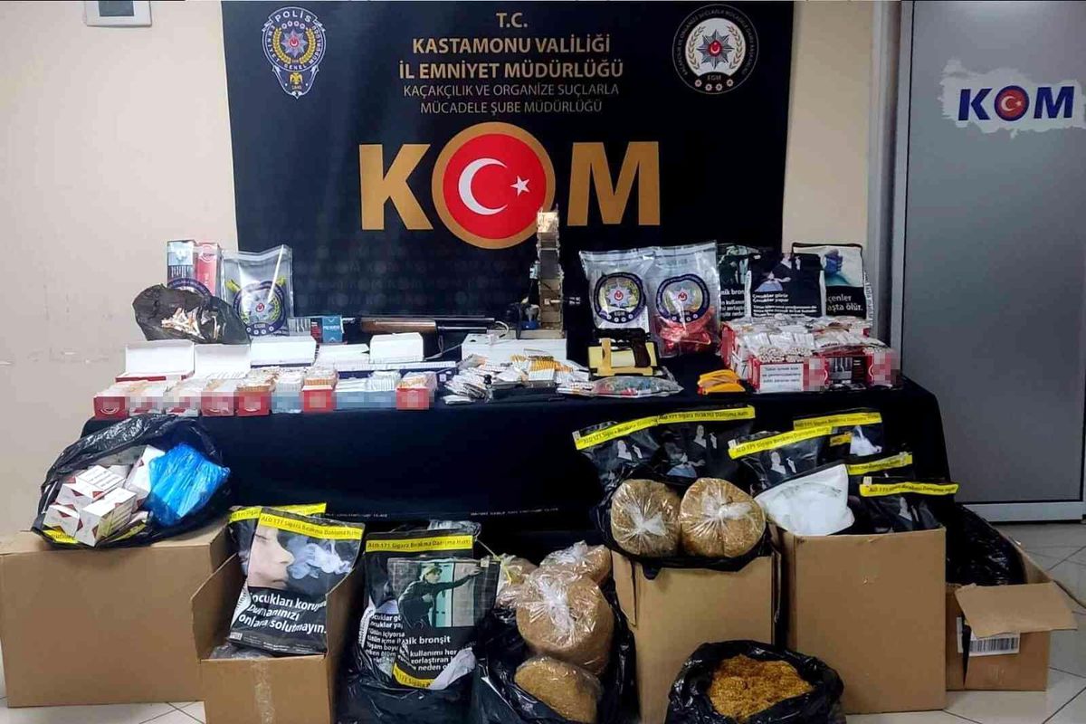 Kastamonu\'da 45 adrese operasyon