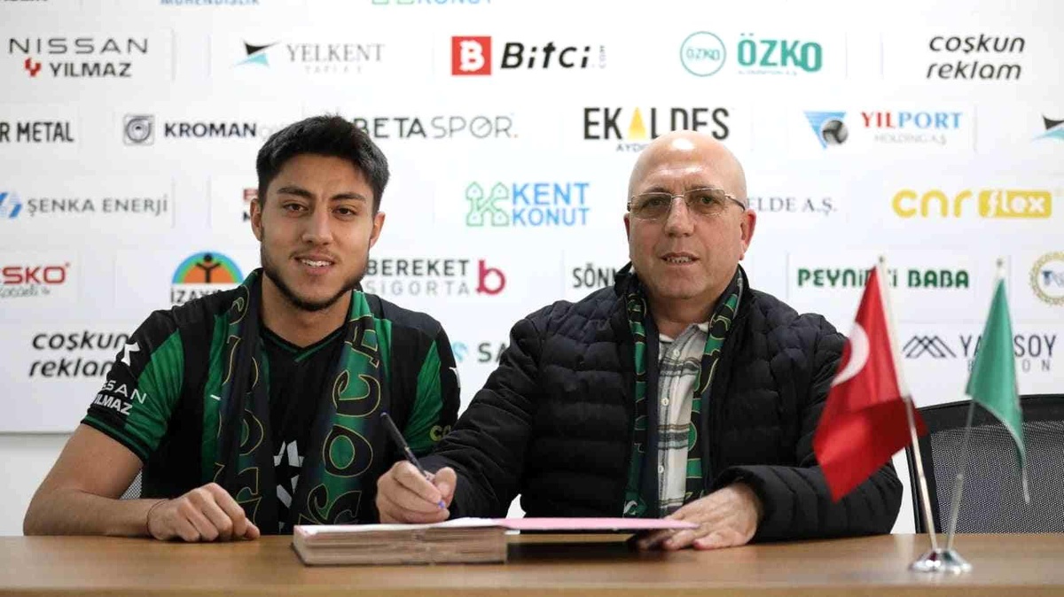 Kocaelispor, Mert Çölgeçen\'i 4.5 yıllığına kadrosuna kattı