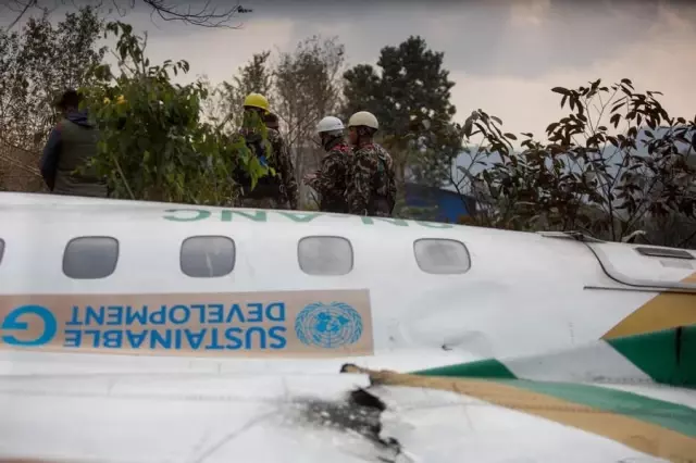 Nepal Uçak Kazasında Ölenler İçin Yas Tutuluyor