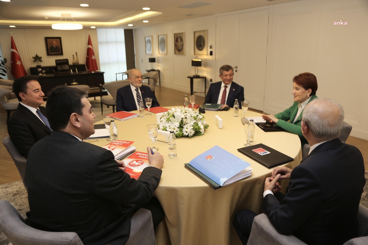 İYİ Parti Genel Başkanı Akşener, altılı masa toplantısı için liderleri ziyaret edecek