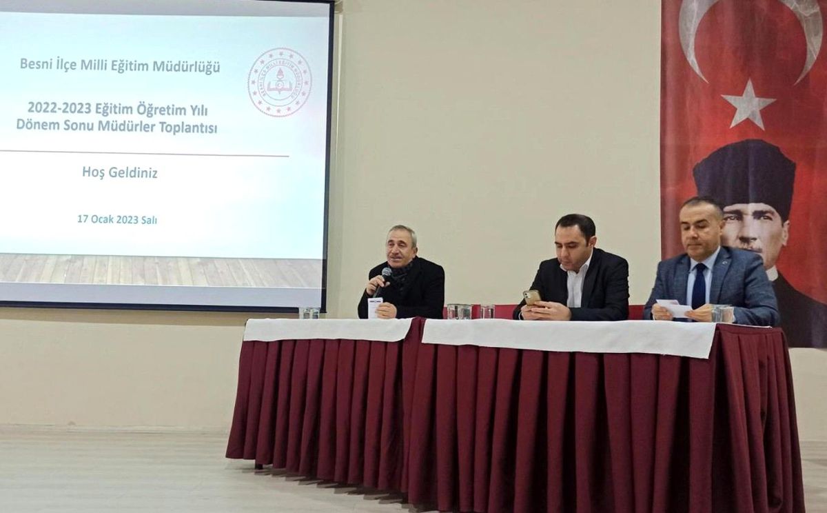 Besni\'de eğitim seferberliği
