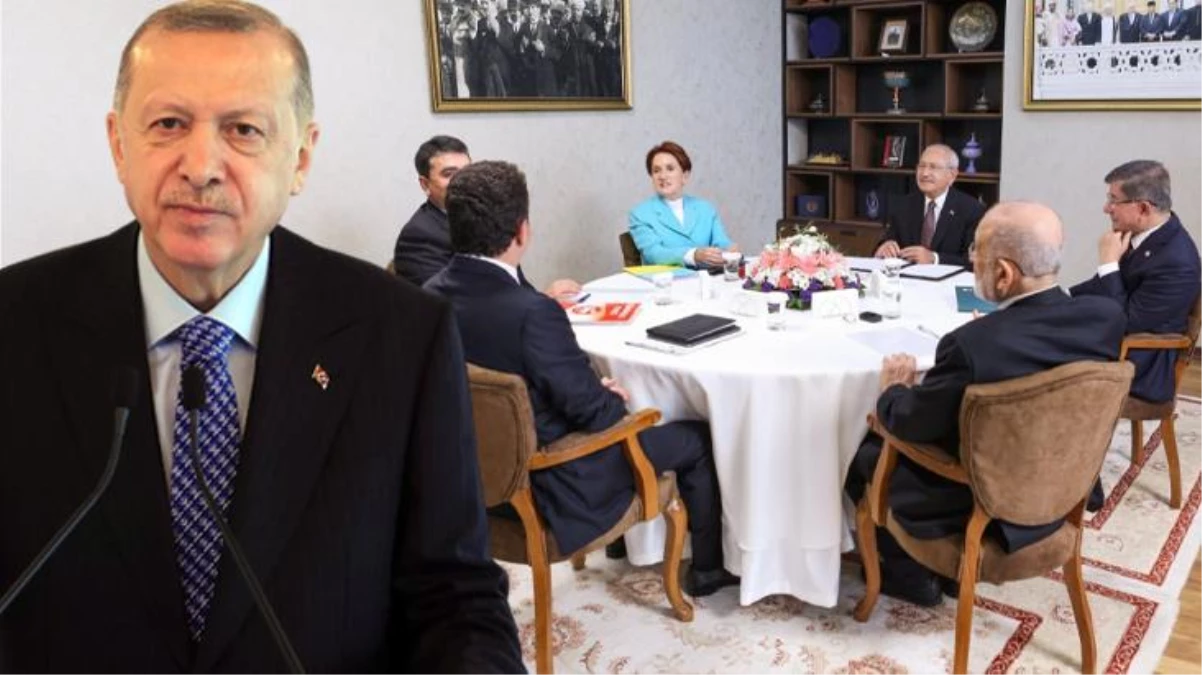 Cumhurbaşkanı Erdoğan seçim tarihini açıkladı, 6\'lı Masa\'nın ortağı meydan okudu