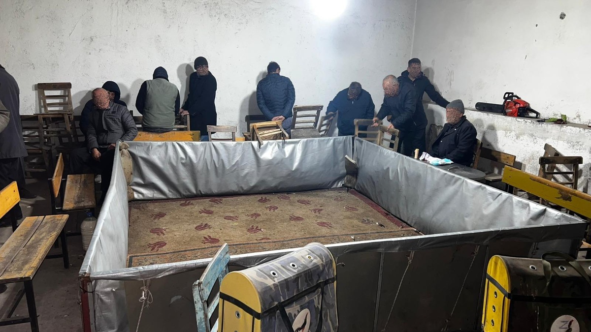 Gaziantep\'te horoz dövüştüren 27 kişiye 109 bin lira ceza kesildi