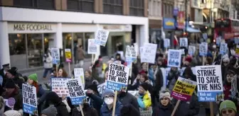 İngiltere'de hemşirelerden 2 günlük grev