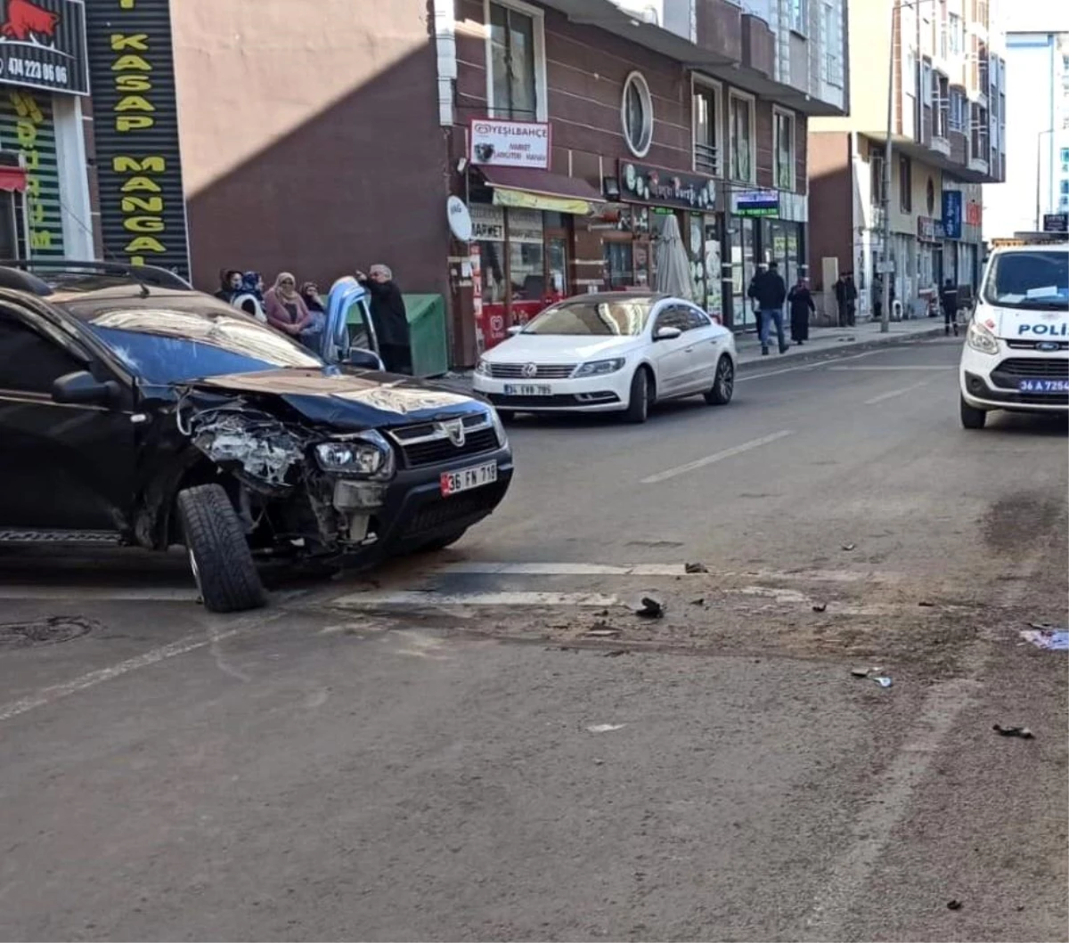 Kars\'ta trafik kazasında 1 kişi hayatını kaybetti