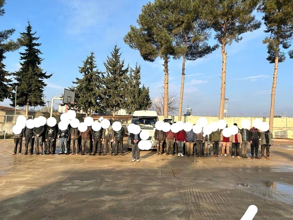 Kilis\'te 48 kaçak göçmen yakalandı