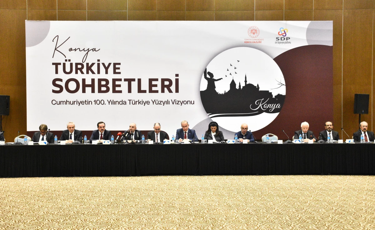 Konya\'da "Türkiye Sohbetleri" toplantısı düzenlendi