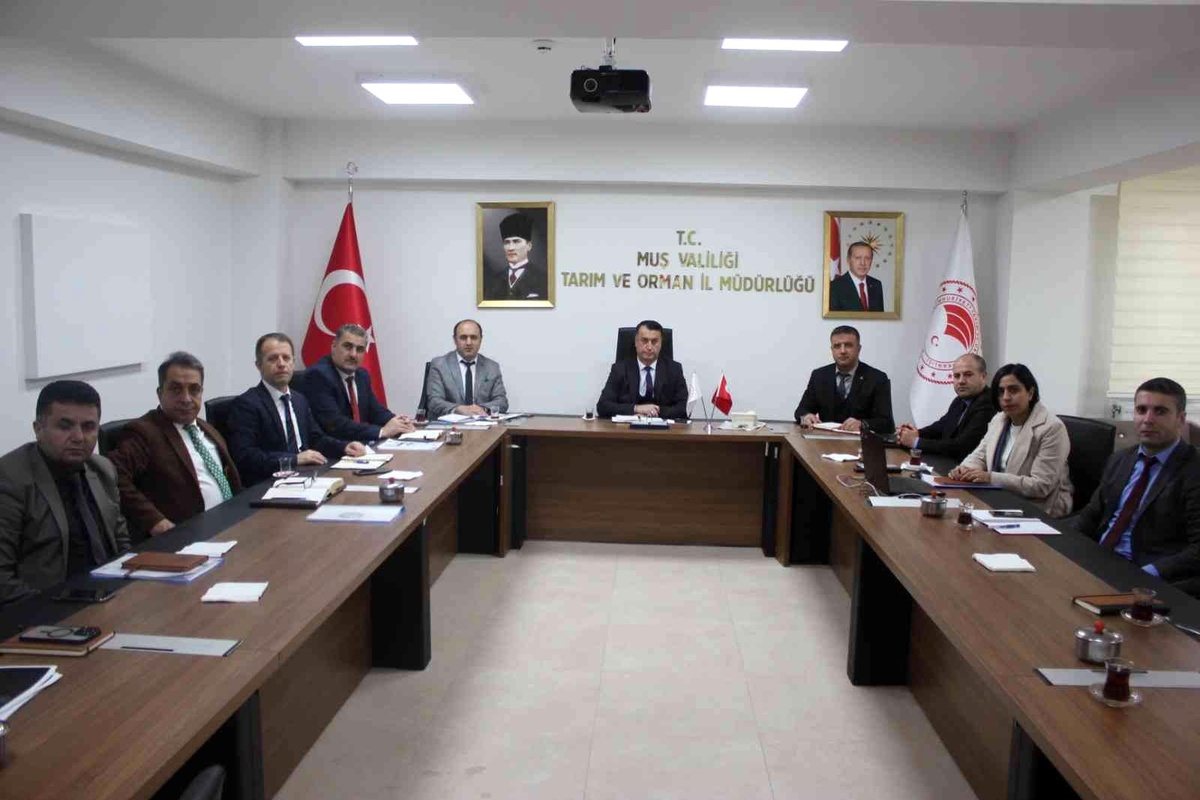 Muş tarımının koordinasyon toplantısı yapıldı