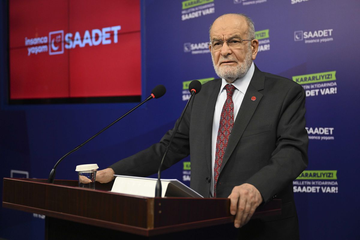 Saadet Partisi Genel Başkanı Karamollaoğlu, basın toplantısı düzenledi Açıklaması