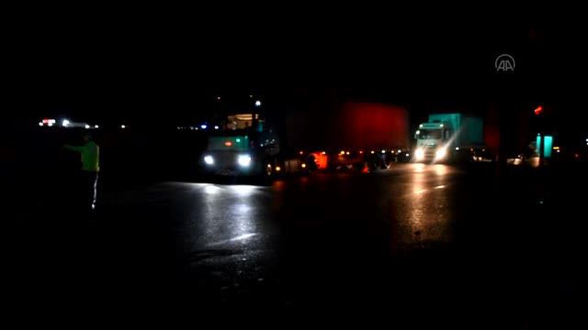 Tır ile otomobilin çarpışması sonucu 1 kişi yaralandı