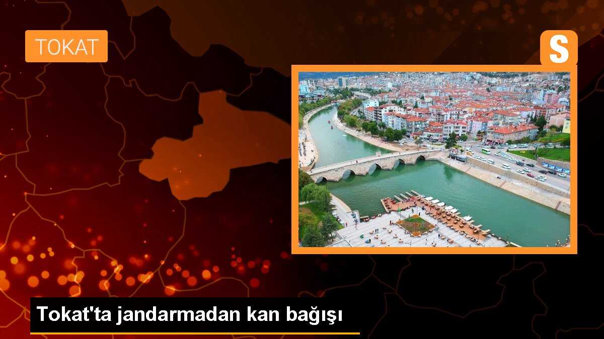 Tokat\'ta jandarmadan kan bağışı
