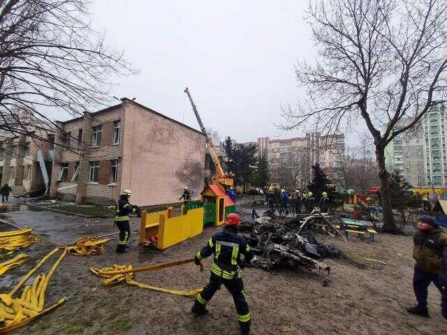 Ukrayna'daki helikopter kazasında can kaybı 14 olarak revize edildi