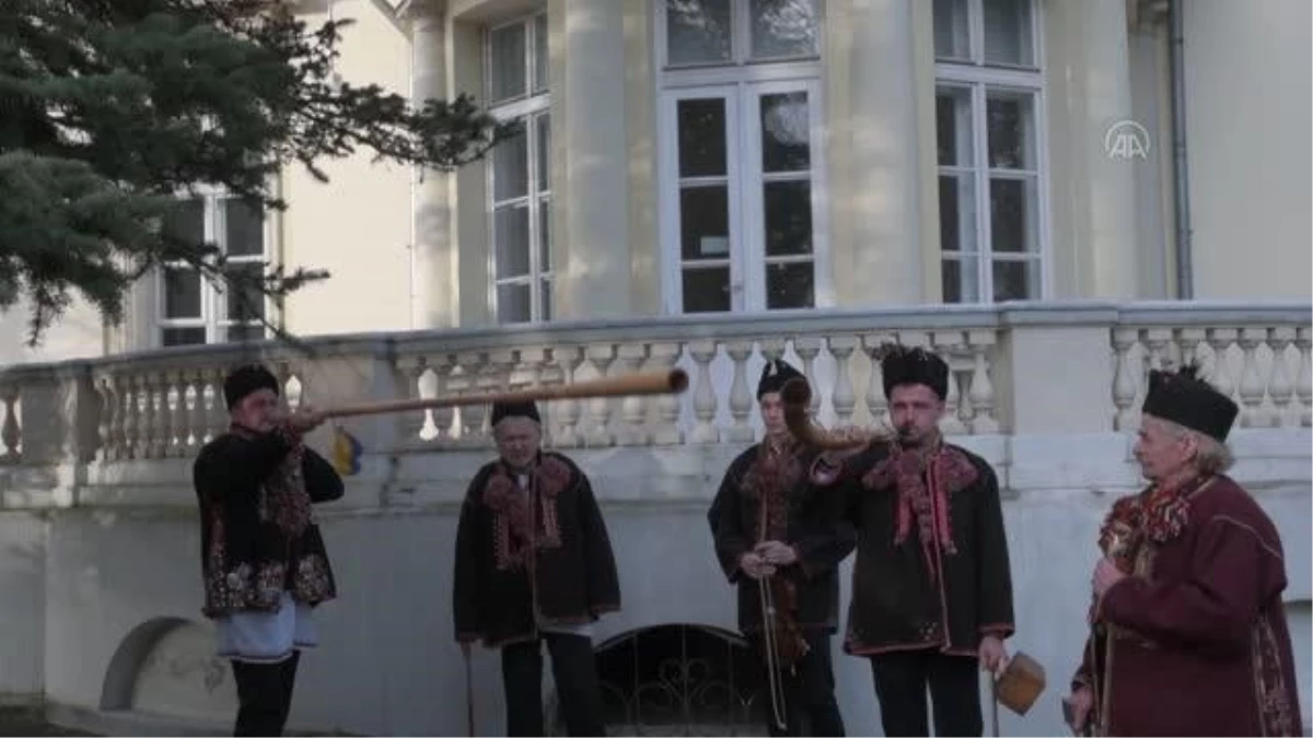 Ukrayna\'nın Lviv kentinde Epifani kutlamaları