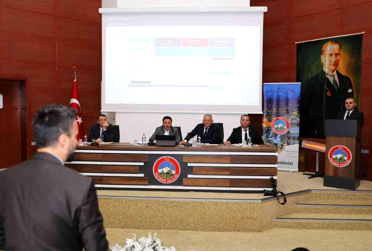 2023 Yılı İlk İl Koordinasyon Kurulu Toplantısı Vali Çiçek Başkanlığında Gerçekleştirildi