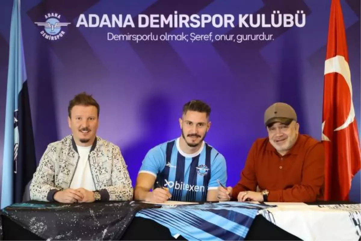 Adana Demirspor, Mert Çetin\'i kadrosuna kattı