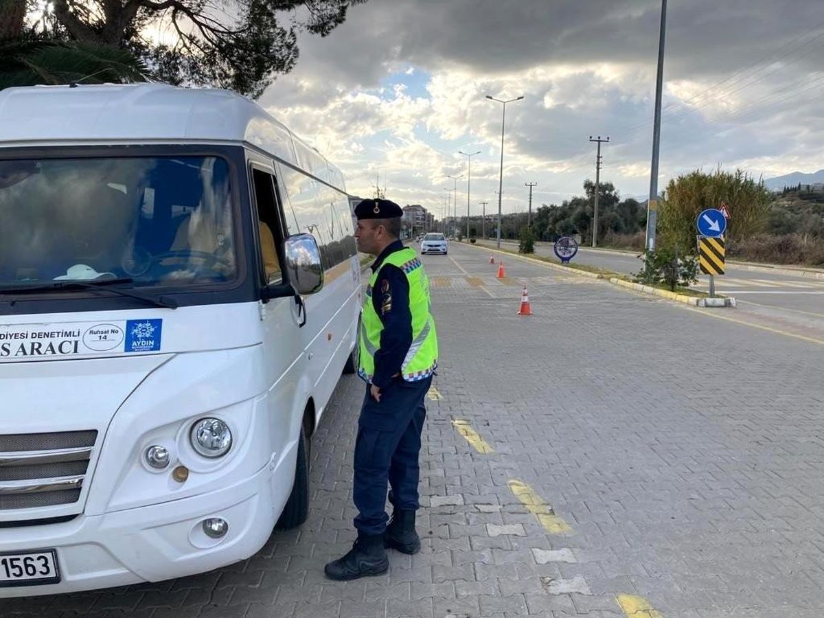 Aydın\'da servis araçları denetlendi